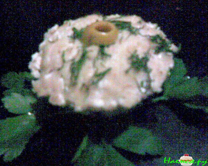 Рыбные маффины с фаршированными оливками