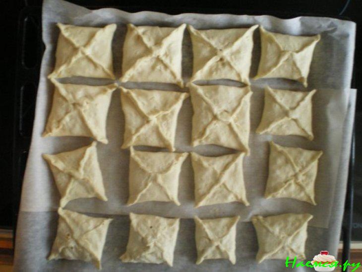 Горчично-сырные пирожки Горчично-сырные пирожки