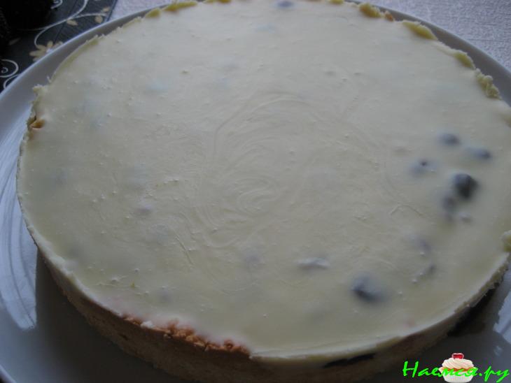 Флорентийский пирог (наоборот) с шоколадной ириской