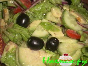 Салат с авокодо