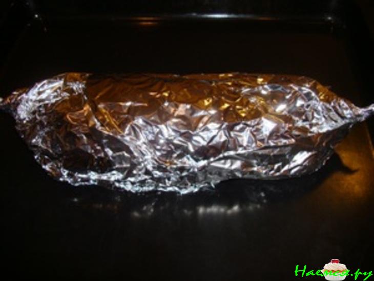 Куриный рулет-суфле с брокколи