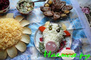 Салатик "Бычок"