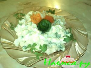 Быстрый салатик из мяса криля Быстрый салатик из мяса криля