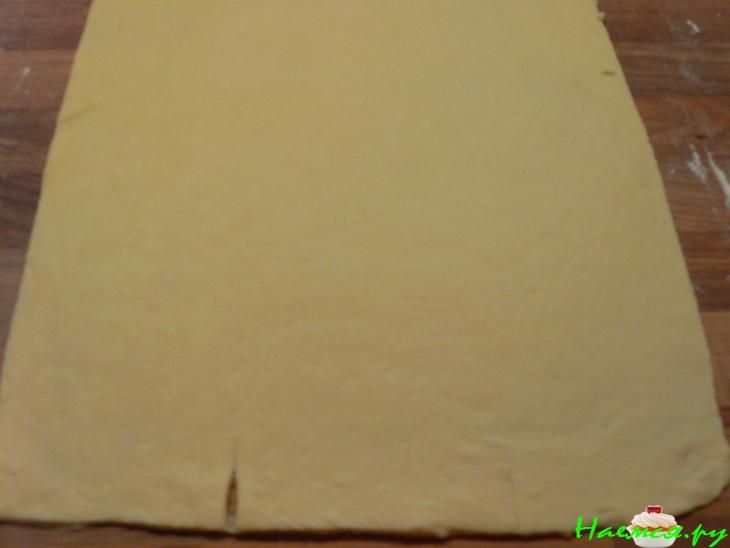 Пирожное "Флорида", из творожного теста