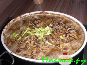 Шницель с грибами Шницель с грибами