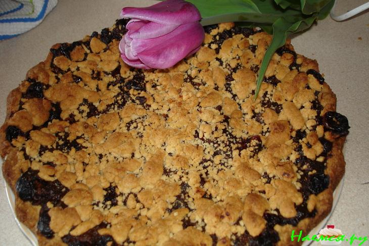 Пирог с финиками 3 в 1 (быстро, вкусно, просто)