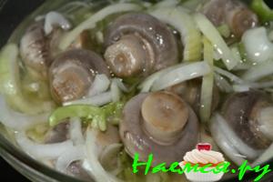 Грибочки под картошечку Грибочки под картошечку