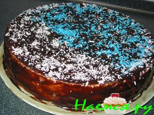 Праздничный торт "Птичье молоко"