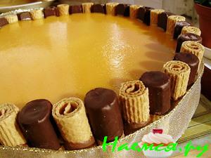 Торт с яичным ликером «Адвокат»