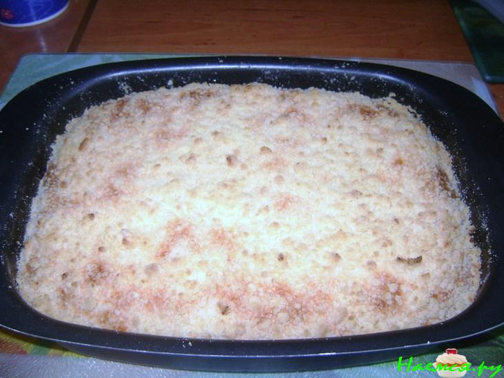 Творожно-винный пирог 