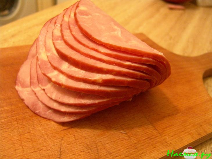 Ветчина с медово-горчичным соусом