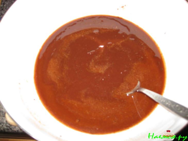 Шоколадно-ореховая запеканка