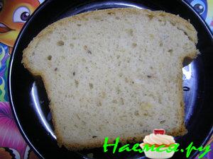 Хлеб с манкой и семенами льна