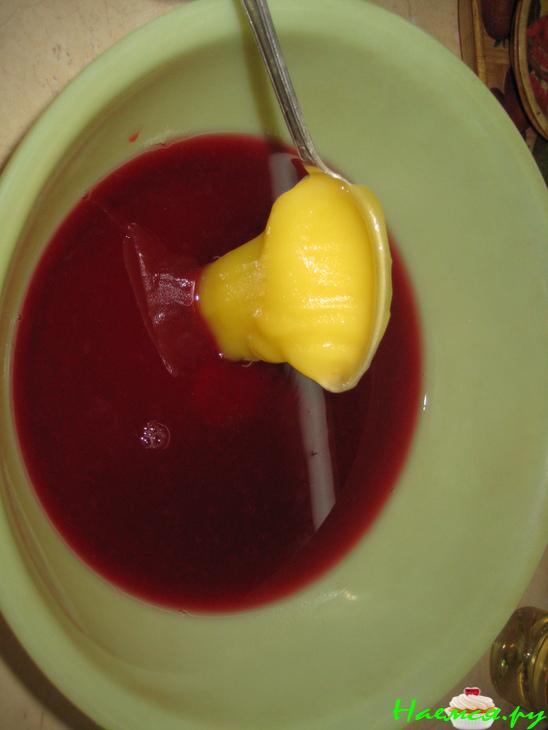 Медовый пирог с начинкой (постный)