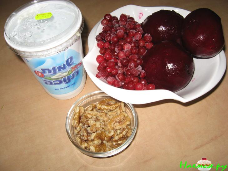 Десертный свекольный салат