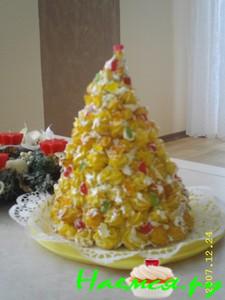 Торт "Новогодняя ёлка"