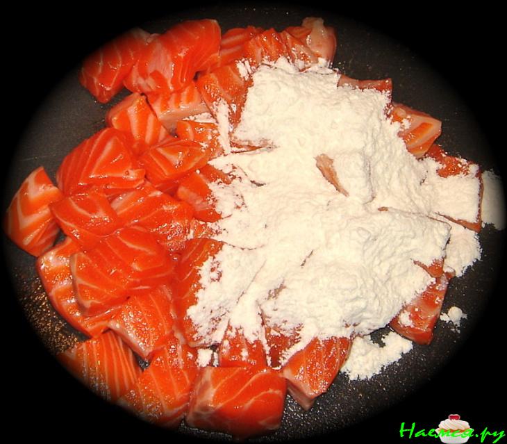 Семга в кляре Семга в кляре