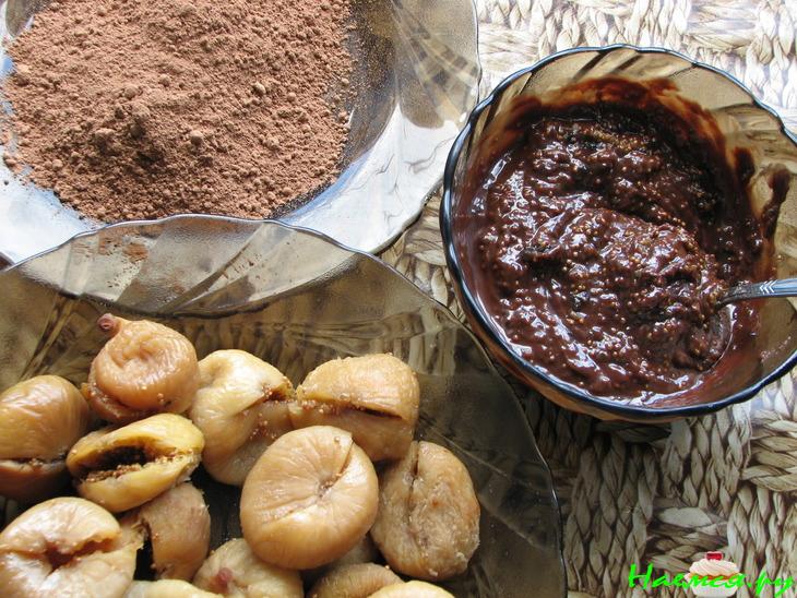 Конфетки из инжира