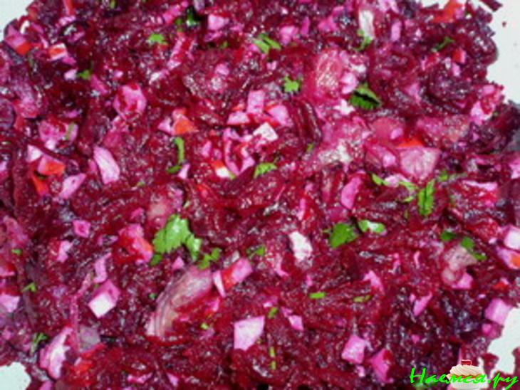 Салат "Морской" с сельдью