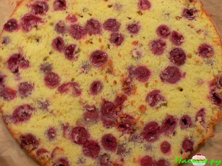 Торт песочный с маковым кремом