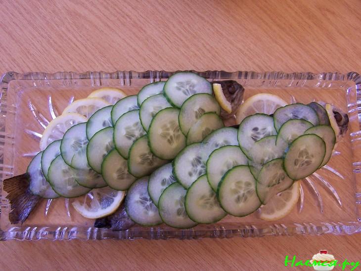 Форель с кремом из авокадо