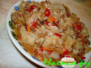 Капуста с рисом - лаханоризи