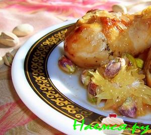 Куриные голени маринованные в ананасовым соке Куриные голени маринованные в ананасовым соке