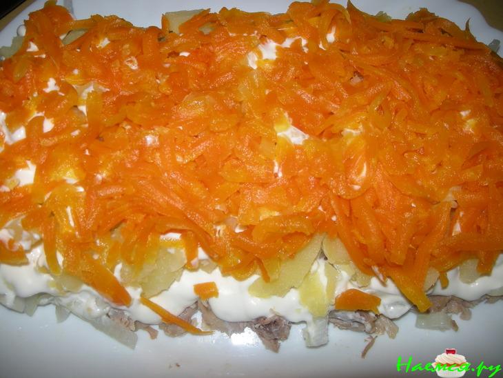 Салат "Тачка"