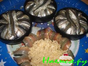 Плов с хамсой