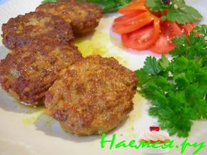 Мясо-овощные котлеты-оладьи