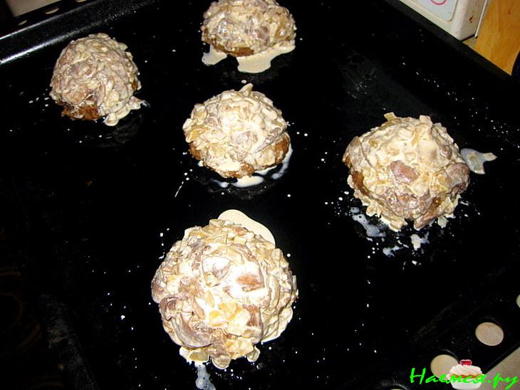 Котлеты в шапочках Котлеты в шапочках