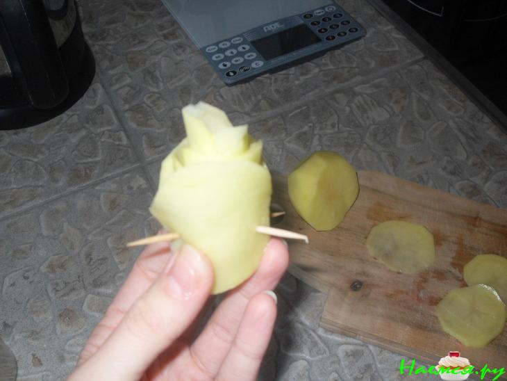 Картофель фри "Розы"