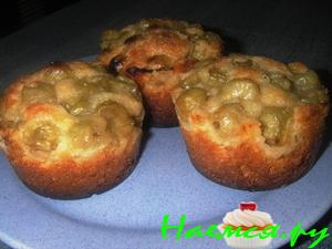 Кексы с крыжовником