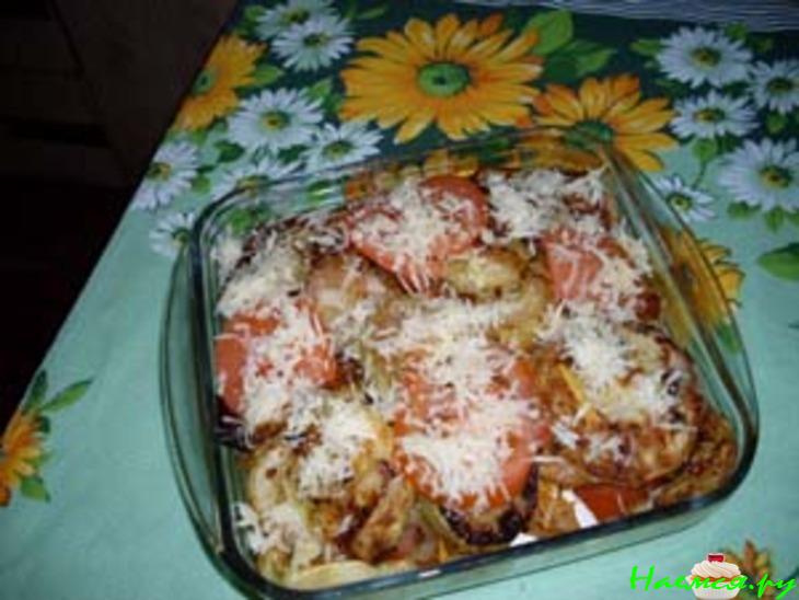 Курица с кабачками