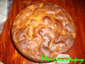 Пирог яблочный на кефире