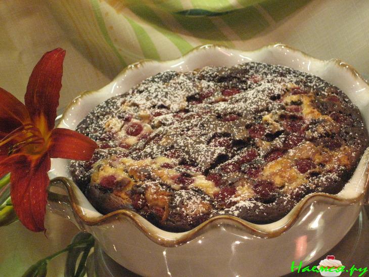 Брауни малиновые