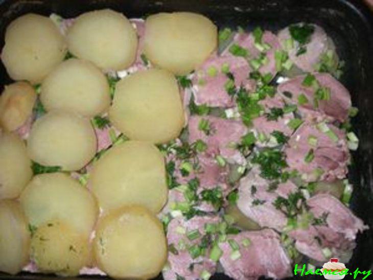 Горячее с языком