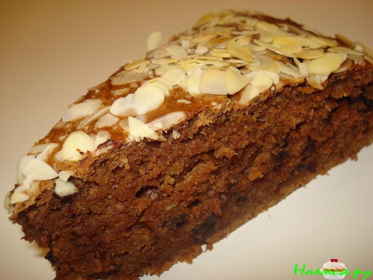 Шоколадный банановый пирог