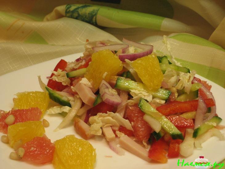 Салат Фруктово-овощной Салат Фруктово-овощной