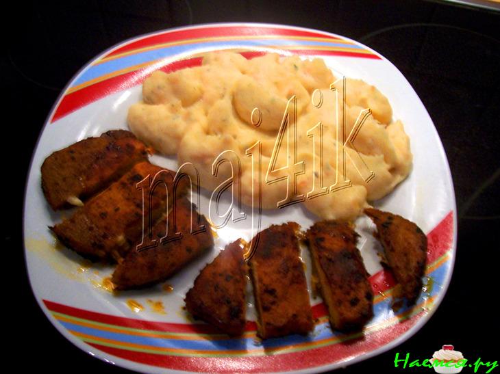 Пюре с помидорами (летний вариант) Пюре с помидорами (летний вариант)