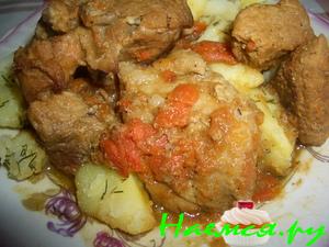 Свинина (карбонад) в пиве