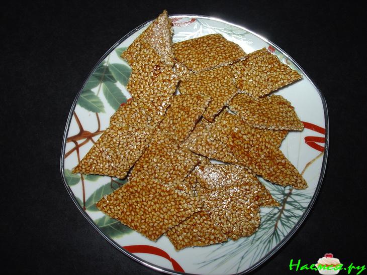 Кунжутный грильяж