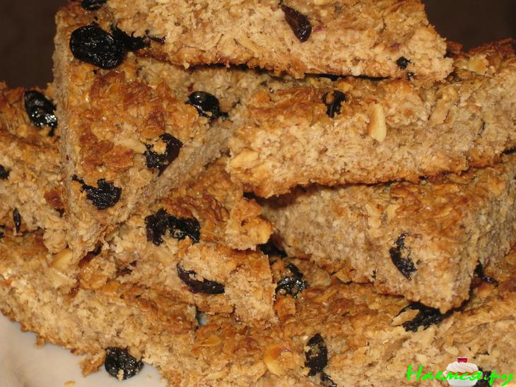 Флапджекс - овсяные треугольники