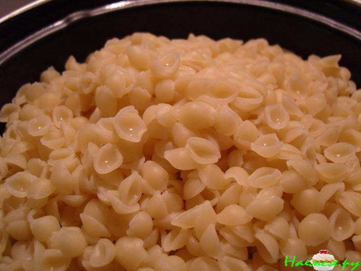 Лазанья из макарон с брокколи и мясом