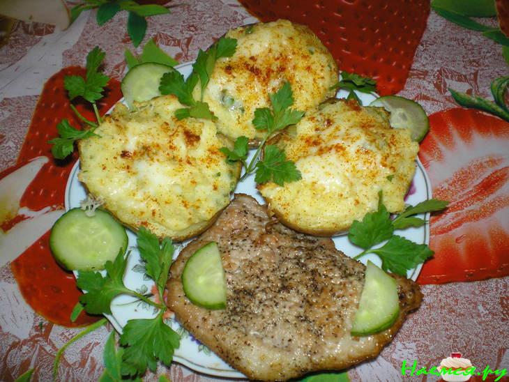 Дважды запеченный картофель