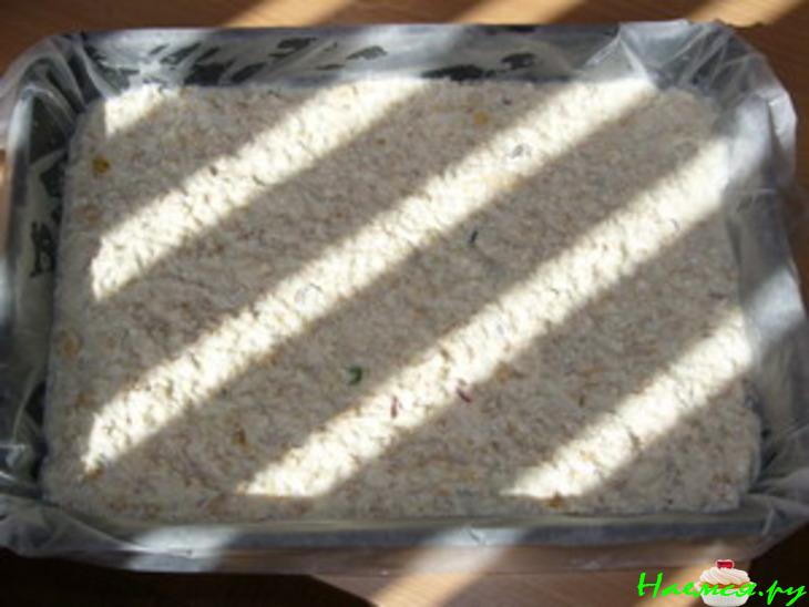 Двухслойное пирожное