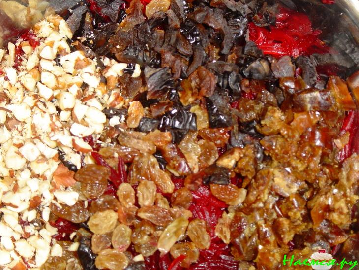 Десертный салатик со свеклой Десертный салатик со свеклой