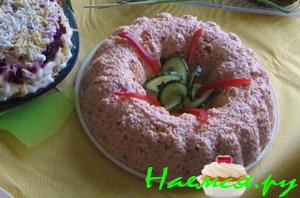 Салат "Снежная Юрмала"