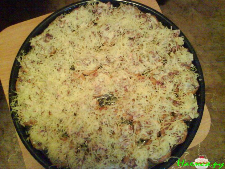 Пицца из сушек