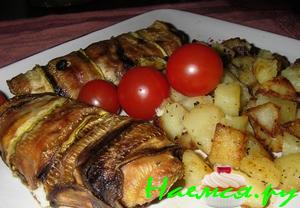 Тилапия запеченная с кабачками и соусом из айвы Тилапия запеченная с кабачками и соусом из айвы